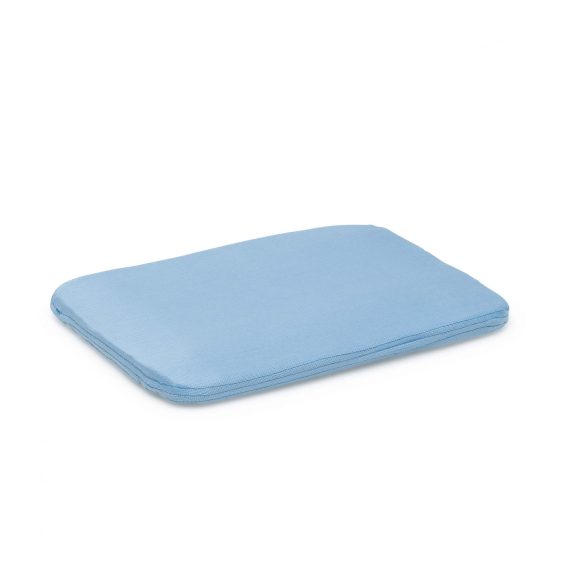 Assise Mollis Bleu pour le confort d'assise sur les banquettes de saunas Klafs Taille : 400 x 280 x 20 mm (L x l x H)