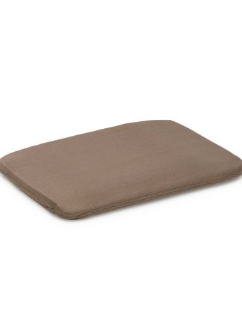 Assise Mollis Marron pour le confort d'assise sur les banquettes de saunas Klafs Taille : 400 x 280 x 20 mm (L x l x H)