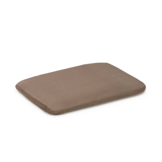 Assise Mollis Marron pour le confort d'assise sur les banquettes de saunas Klafs Taille : 400 x 280 x 20 mm (L x l x H)