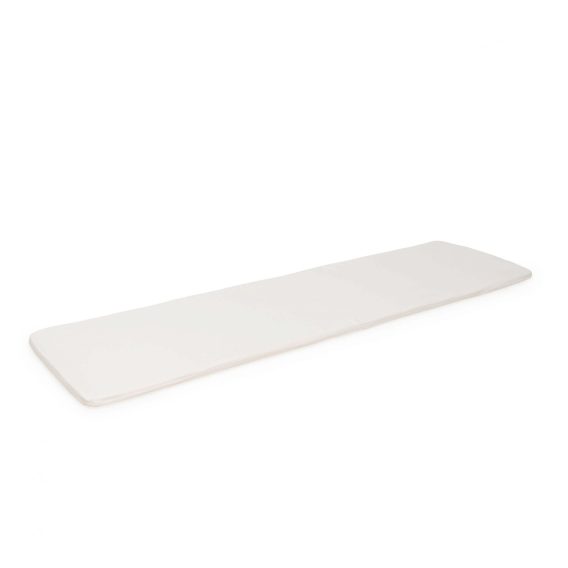 Natte Mollis taille L Blanc pour le confort d'assise sur les banquettes de saunas Klafs Taille : 1700 x 500 x 200 mm (L x l x H)