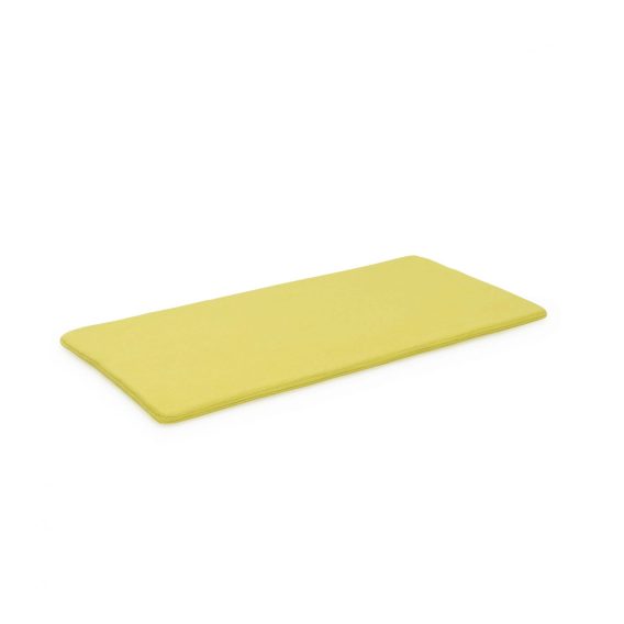 Natte Mollis taille M Vert pour le confort d'assise sur les banquettes de saunas Klafs Taille : 1000 x 500 x 200 mm (L x l x H)