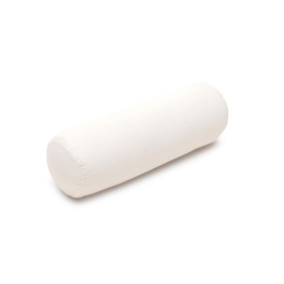 Traversin Mollis Blanc pour le confort d'assise sur les banquettes de saunas Klafs Taille : 180mm x 500 mm (Diamètre x L )